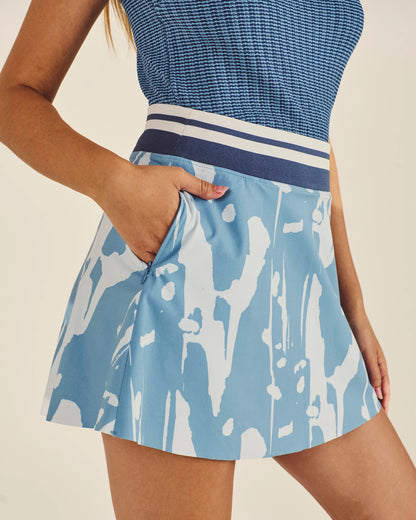 Malbon LILY INK WASH SKIRT 15"