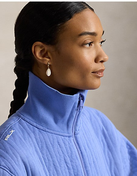 Ralph Lauren RLX LONG-SLEEVE CABLE JACQUARD KNIT 1/2 ZIP PULLOVER (Multiple Colors)