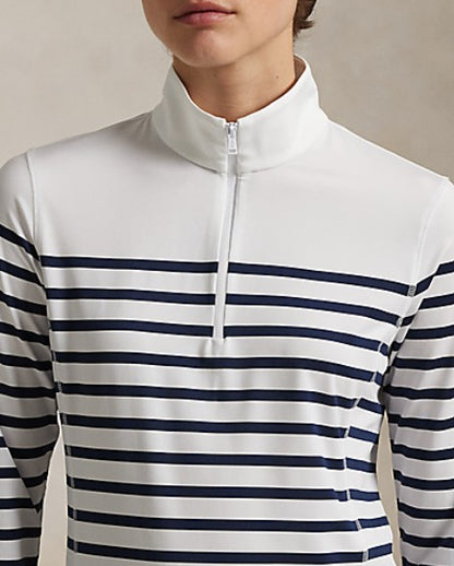 Ralph Lauren RLX LONG-SLEEVE LIGHTWEIGHT AIRFLOW 1/2 ZIP MOCK NECK PULLOVER