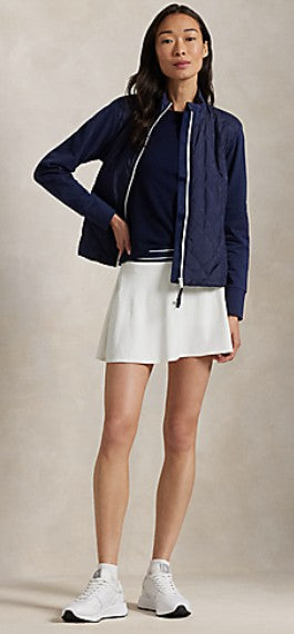 Ralph Lauren RLX TECH TERRY QUILTED HYBRID CROPPED JACKET