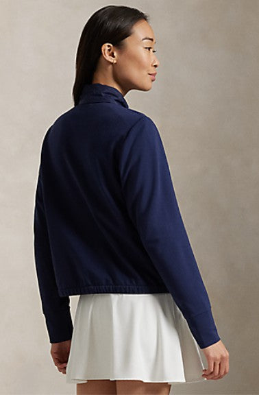 Ralph Lauren RLX TECH TERRY QUILTED HYBRID CROPPED JACKET