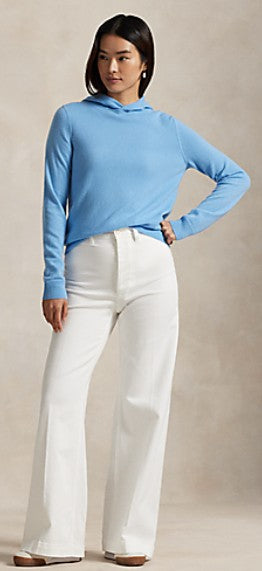 Ralph Lauren RLX LONG-SLEEVE WASHABLE CASHMERE HOODED SWEATER (Multiple Colors)