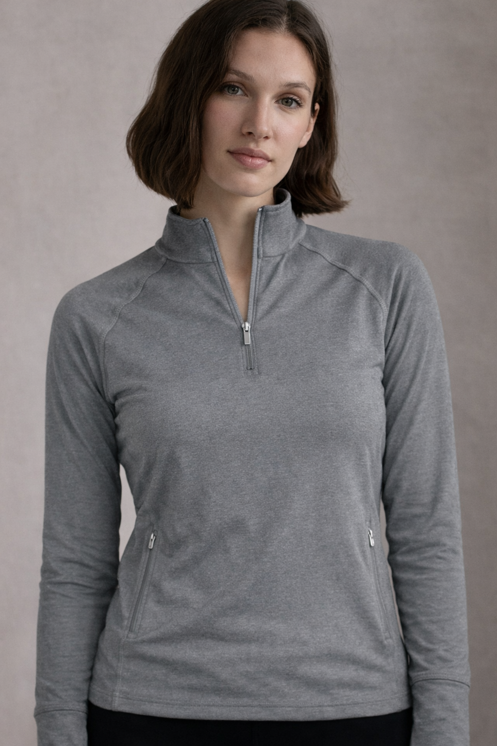 Ralph Lauren RLX Long Sleeve Stretch Peached Jersey Quarter-Zip (Multiple Colors)