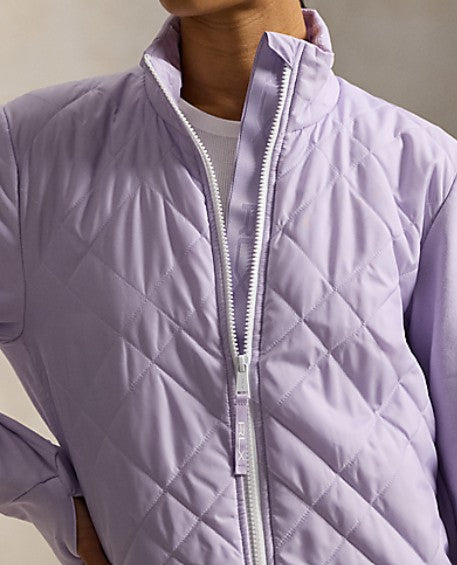 Ralph Lauren RLX TECH TERRY QUILTED HYBRID CROPPED JACKET (MULTIPLE COLORS)