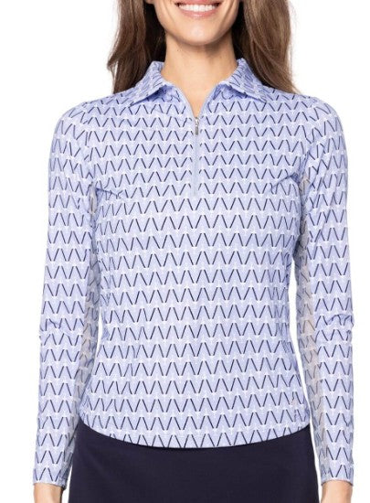 Golftini Long Sleeve Cool Girl Polo (Multiple Colors)