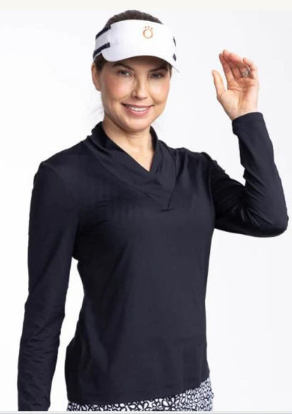 Kinona ESSENTIALS LOVELY LAYER LONGSLEEVE GOLF TOP (MULTIPLE COLORS)