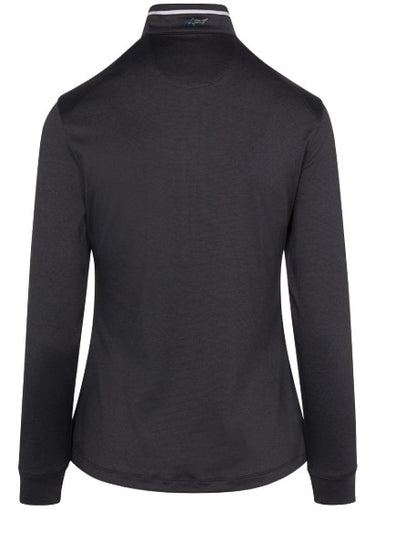 Greg Norman LONG SLEEVE Leaderboard Half-Zip Polo (Multiple Colors)