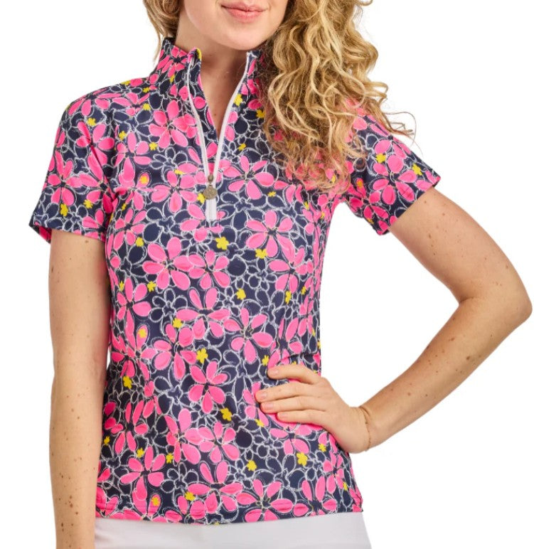 Tzu Tzu LATE BLOOMER LUCY SHORT SLEEVE TOP