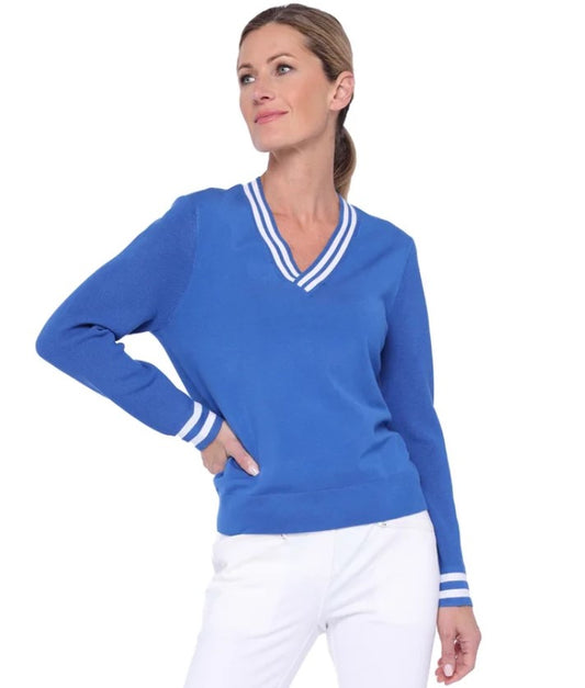 Belyn Key American Dream Lucy V-Neck Sweater (Multiple Colors)