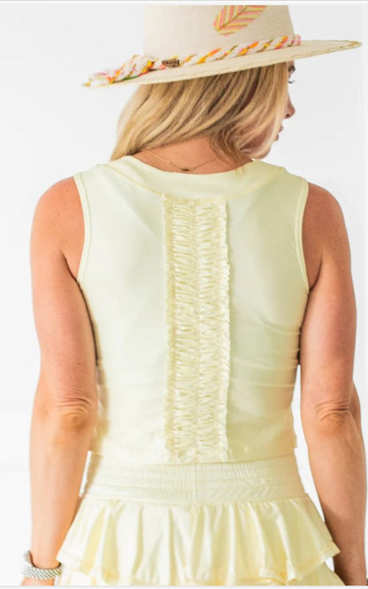 The Bubble Lexi Sleeveless Solid Top (Multiple Colors)