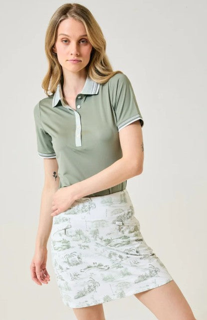 GGBLUE GREENWICH GARDEN Short Sleeve Links Luxe Tee