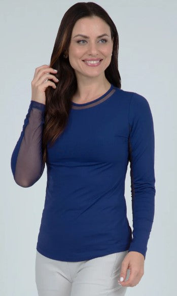IBKUL ESSENTIALS Long Sleeve Crew Neck (Multiple Colors)