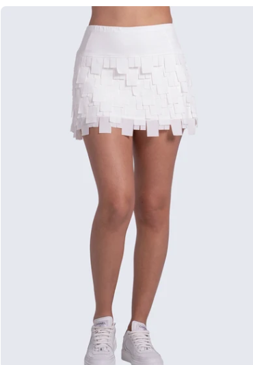 Lucky in Love Living On The Fringe Skort 13.5" (Multiple Colors)