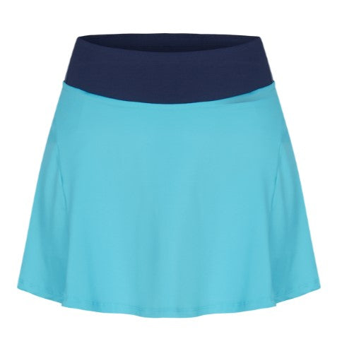 Rohnisch Luna Capri Breeze Aqua Blue Skort 17"