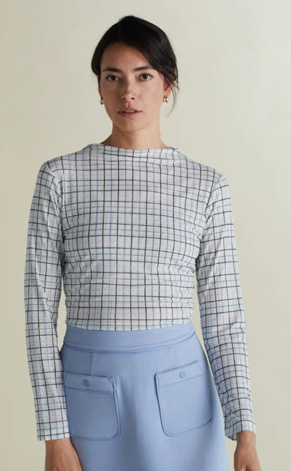 A. Putnam Luxe Opaque Long Sleeve Top