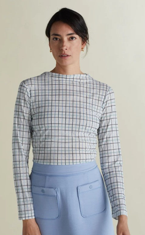 A. Putnam Luxe Opaque Long Sleeve Top