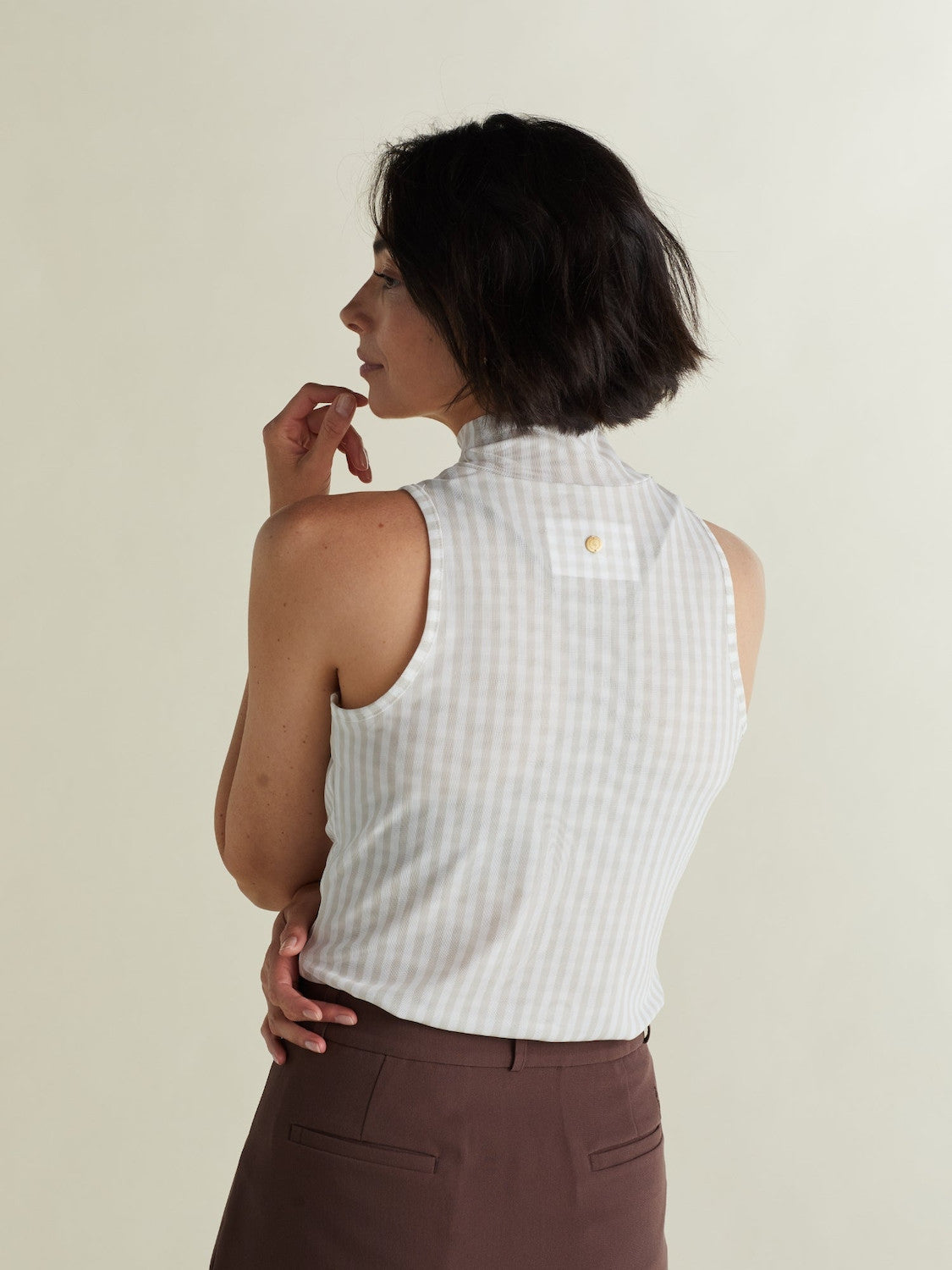 A. Putnam Luxe Opaque Sleeveless Top (Multiple Colors)