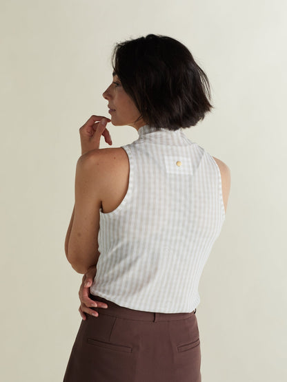A. Putnam Luxe Opaque Sleeveless Top (Multiple Colors)