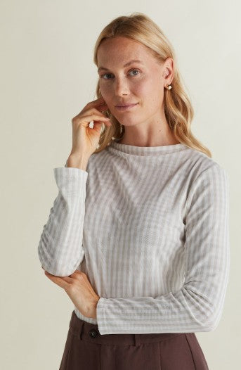 A. Putnam Luxe Opaque Long Sleeve Top