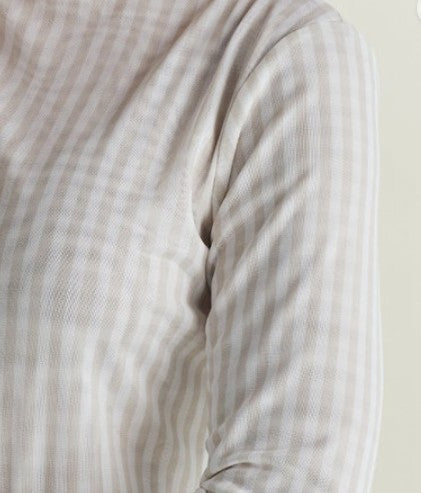 A. Putnam Luxe Opaque Long Sleeve Top