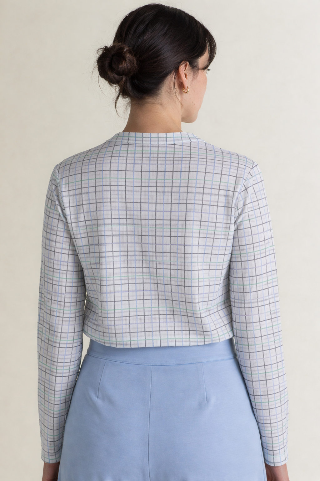 A. Putnam Luxe Opaque Long Sleeve Top