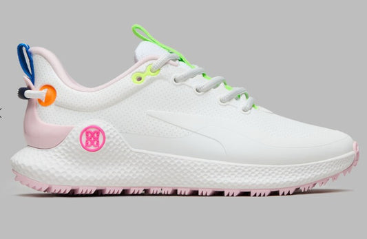 G/FORE MG4+ O2 PERFORATED GOLF SHOE IN SNOW / MULTI