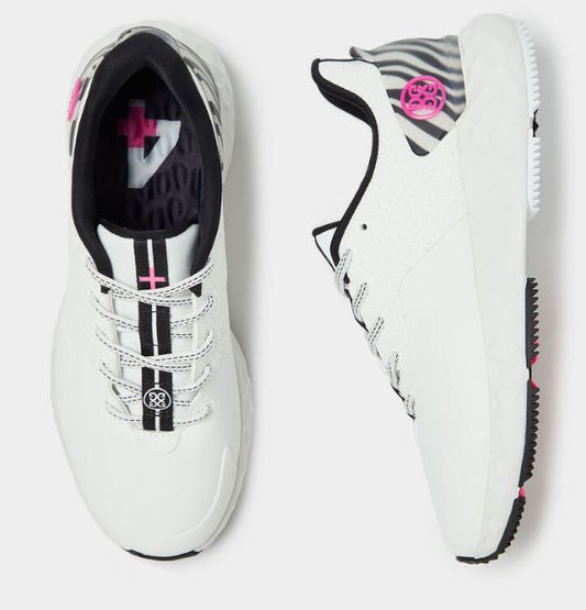 G/FORE MG4+ PERFORATED T.P.U. ZEBRA ACCENT GOLF SHOE
