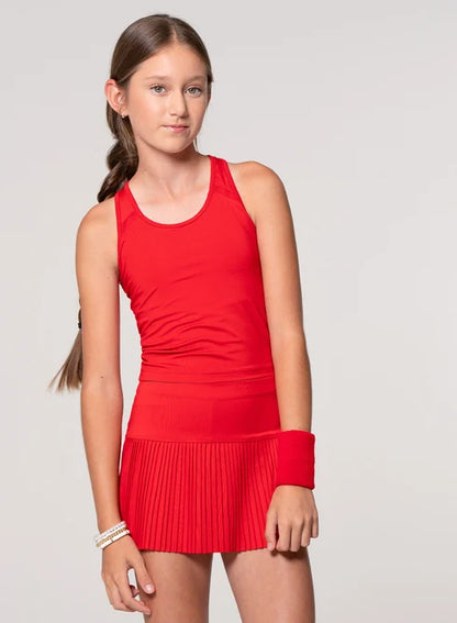 Lucky in Love Youth Mia Racerback Tank Sleeveless (Multiple Colors)