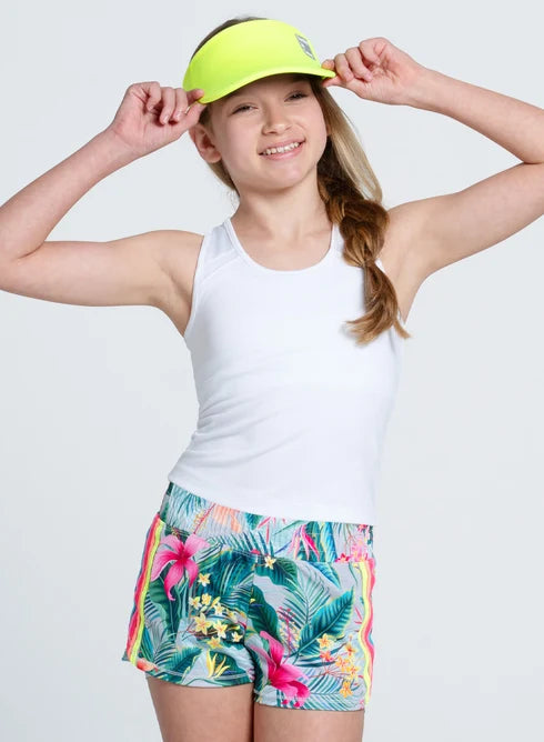 Lucky in Love Youth Mia Racerback Tank Sleeveless (Multiple Colors)