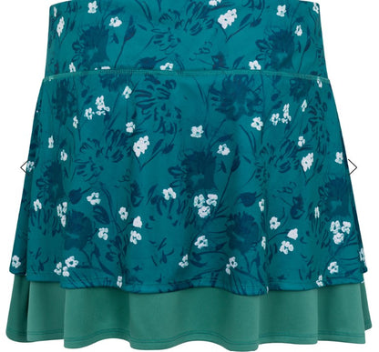 Greg Norman ML75 Floral Double-Layer Skort