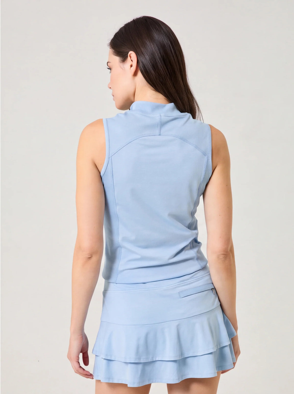 GGBlue SNOW LEOPARD﻿ Motion Sleeveless
