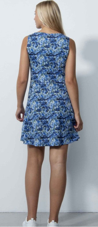 Daily Sports Marac Dark Blue Sleeveless Dress