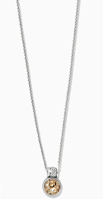 Brighton Meridian Aurora Crystal Petite Necklace (Multiple Stones)