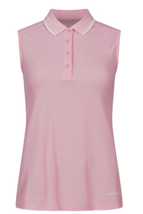 Rohnisch Modern Classic Miriam Sleeveless Polo Shirt