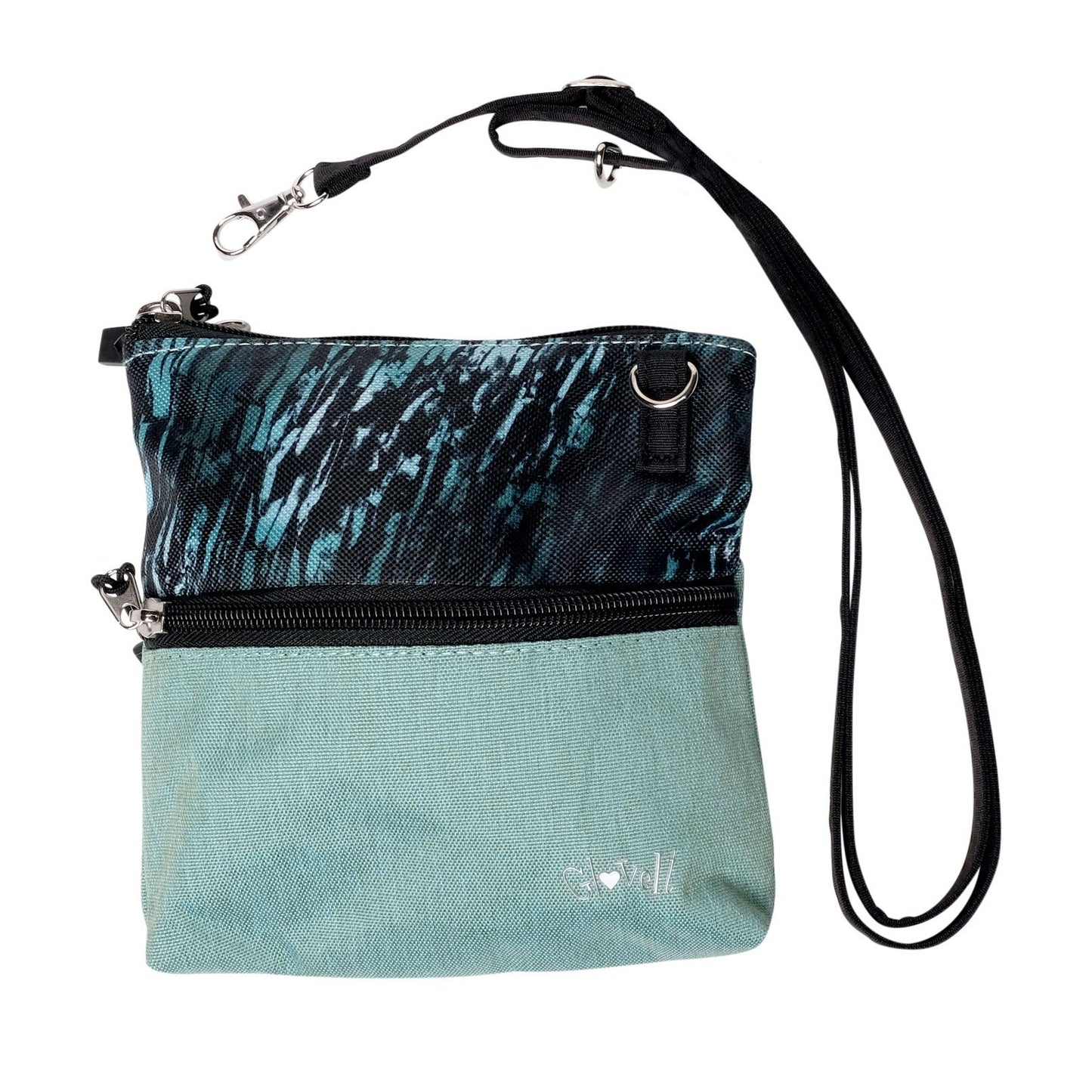 GloveIt Sea Glass Zip Bag