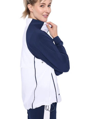 Belyn Key Wimbledon Jacket in Chalk/Ink