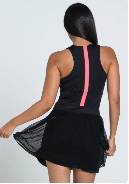 Lucky In Love Sleeveless Next Level Racer Back Dress 32.5" (Multiple Colors)