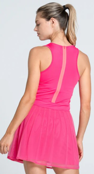 Lucky In Love Sleeveless Next Level Racer Back Dress 32.5" (Multiple Colors)