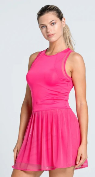 Lucky In Love Sleeveless Next Level Racer Back Dress 32.5" (Multiple Colors)