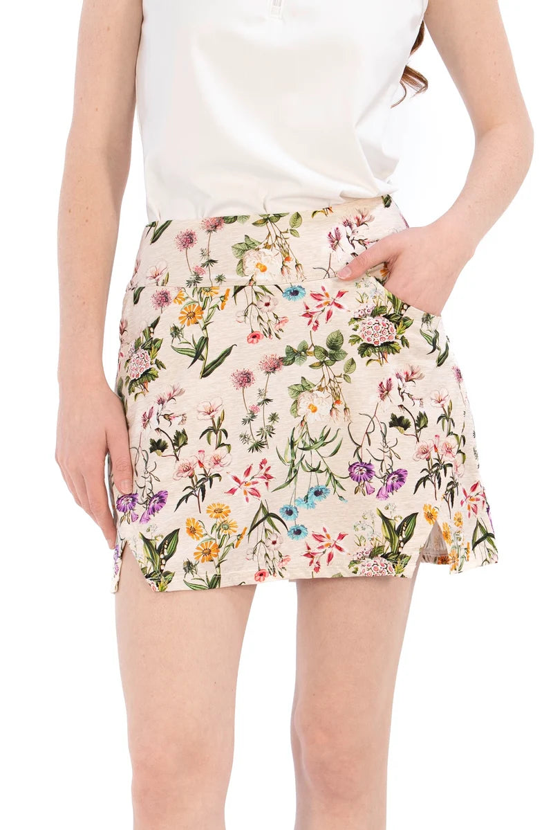 FORAY Women's Notched Hem Skirt 15.5" or 17"