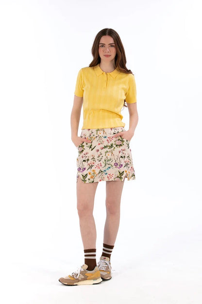 FORAY Women's Notched Hem Skirt 15.5" or 17"