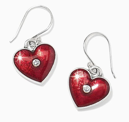 Brighton One Heart Reversible Earrings