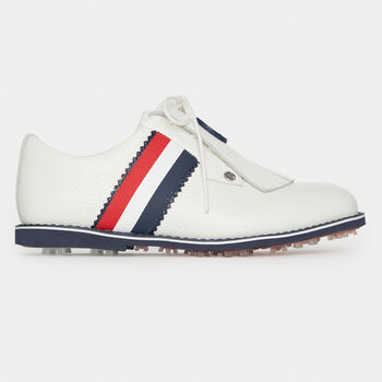 **G/Fore Kiltie Gallivanter Golf Shoe in Poppy/Snow