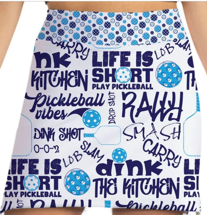 Skort Obsession PICKLEBALL SKORT 14.5" or 17" (Multiple Lengths)