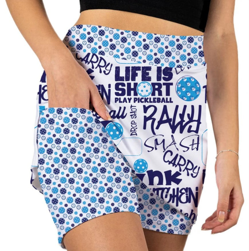 Skort Obsession PICKLEBALL SKORT 14.5" or 17" (Multiple Lengths)