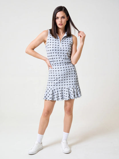 GGBlue SNOW LEOPARD Elina Ice Sleeveless