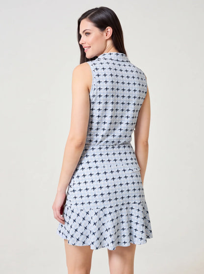GGBlue SNOW LEOPARD Elina Ice Sleeveless