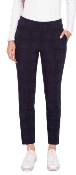 SWING CONTROL PLAID TECHNO ANKLE PANT 28" (MULTIPLE COLORS)