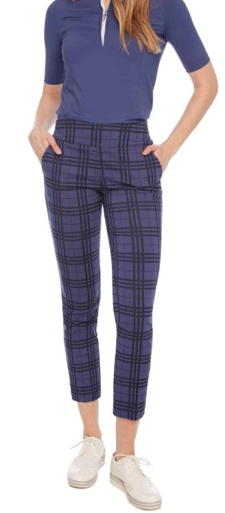 SWING CONTROL PLAID TECHNO ANKLE PANT 28" (MULTIPLE COLORS)