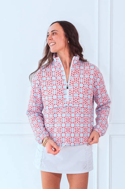 The Bubble LIBERTY Poncho Print Rain Jacket (Multiple Colors)